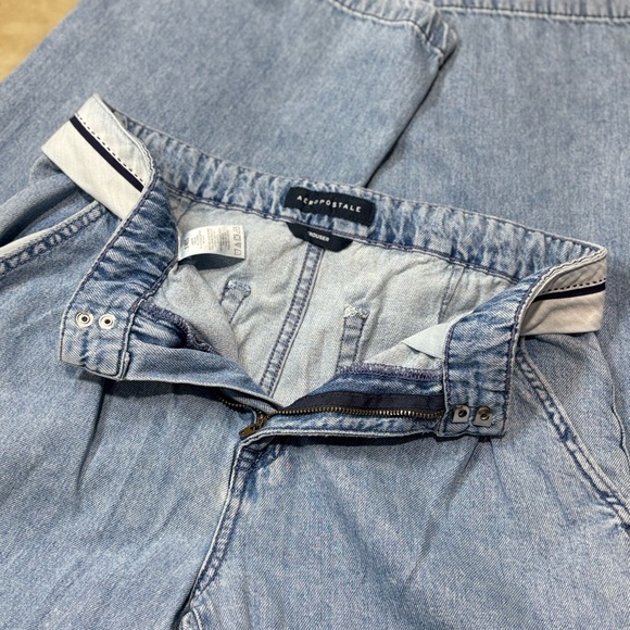Aeropostale Light Blue Flare Jeans - Picture 2 of 3